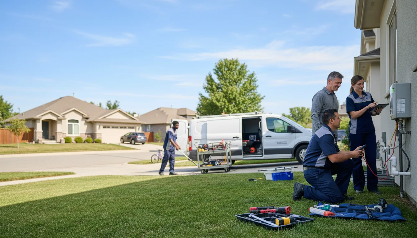 Professional Outdoor Tankless Water Heater Installation in Saint Meinrad, IN
